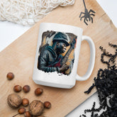 Rocking Out, Feeling Alive White Glossy Mug - Beyond T-shirts